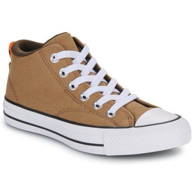 Scarpe bambini ragazzo Converse CHUCK TAYLOR ALL STAR MALDEN STREET Marrone, iconiche sneakers in pelle scamosciata, perfette per un look casual e alla moda. Design resistente e confortevole, ideali per ogni occasione. Acquista ora le Converse per un tocco di stile unico!