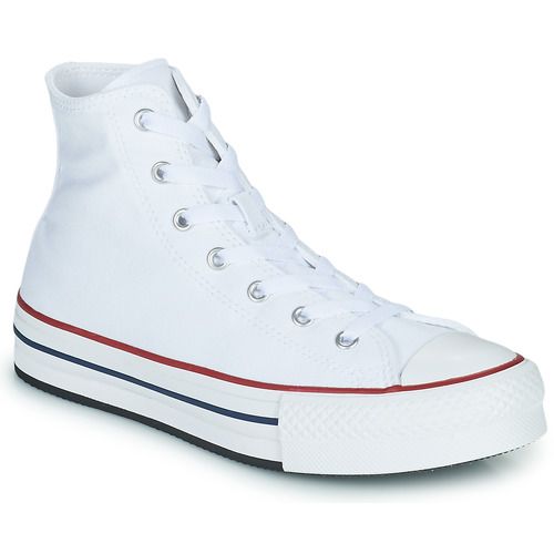 Scarpe bambino ragazzo Converse Chuck Taylor All Star EVA Lift Foundation Hi Bianco, stivali sportivi eleganti e versatili, ideali per ogni occasione. Comfort e stile in un'unica calzatura di alta qualità. Perfette per completare il look dei più giovani con un tocco trendy. Disponibili ora online!