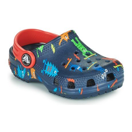 Scarpe bambini ragazzo Crocs  CLASSIC EASY ICON CLOG T  Marine Crocs 191448927902