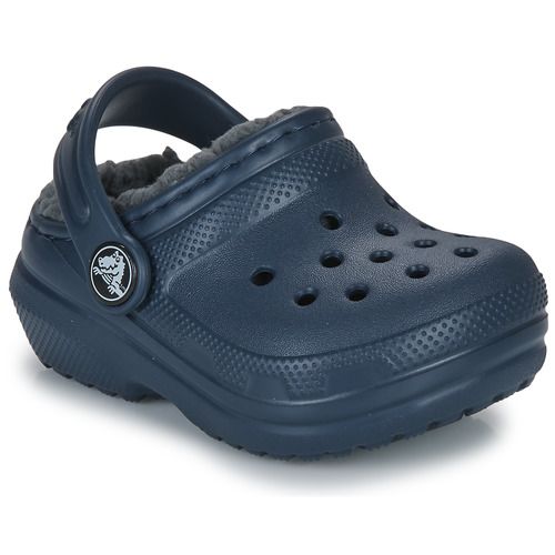 Scarpe bambino ragazzo Crocs Classic Lined Clog T Marine, comode e alla moda, ideali per ogni occasione. Design versatile e materiale di alta qualità, perfette per l'uso quotidiano e l'estate. Acquista ora per garantire confort e stile ai tuoi piccoli con queste iconiche ciabatte Crocs.