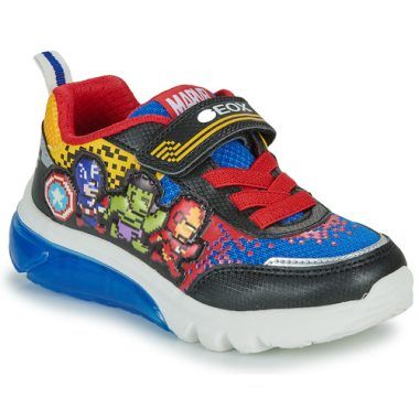 Scarpe Geox per bambino ragazzo J CIBERDRON BOY in multicolore, ideali per bambini attivi. Queste scarpe offrono comfort, traspirabilità e un design alla moda, perfette per ogni occasione. Scegli Geox per garantire stile e qualità ai tuoi ragazzi.