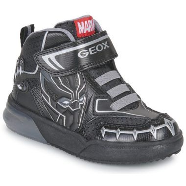 "Geox Scarpe bambino ragazzo J GRAYJAY BOY B Nero, scarpe sneakers eleganti e comode per ragazzi, adatte per ogni occasione. Design moderno e materiali traspiranti per il massimo comfort, disponibili in colore nero."
