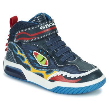 Scarpe Geox J INEK BOY A Blu per bambini e ragazzi, ideali per il comfort quotidiano e lo stile alla moda. Realizzate con materiali di alta qualità, queste scarpe offrono traspirabilità e supporto, perfette per ogni avventura. Scopri il design moderno e la praticità delle scarpe Geox, disponibili ora per i più piccoli.
