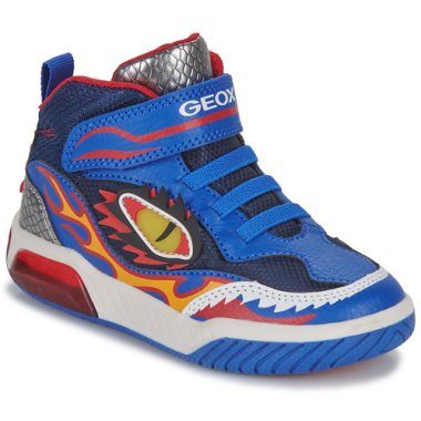 "Geox Scarpe bambino ragazzo J INEK BOY D Blu, eleganti e confortevoli, ideali per la vita quotidiana. Design moderno e traspirante, perfette per attività all'aperto e scolastiche. Acquista ora le migliori scarpe per bambini Geox, disponibili in diverse misure."