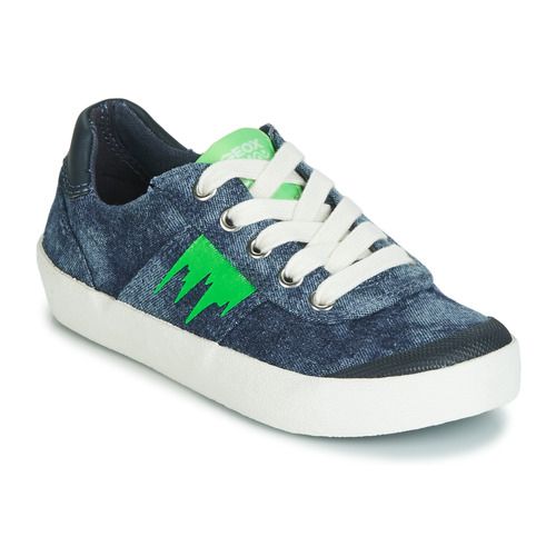 "Geox Scarpe bambino ragazzo J KILWI BOY Blu, sneakers eleganti e comode per bambini, ideali per il tempo libero e le attività quotidiane, design alla moda, traspiranti e resistenti, perfette per garantire comfort durante la giornata."