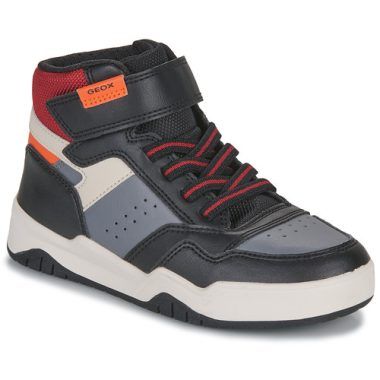 Scarpe Geox J PERTH BOY F Nero per bambini e ragazzi, ideali per comfort e stile. Design moderno con materiale traspirante, suola antiscivolo e look versatile, perfette per ogni occasione. Acquista le scarpe Geox per il tuo bambino e garantisci la massima qualità e resistenza.