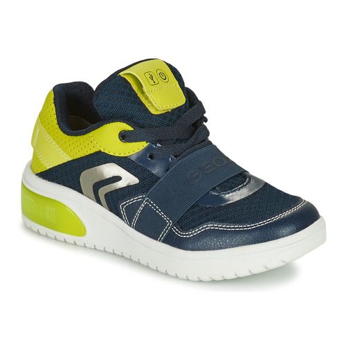 Scarpe Geox J XLED BOY Blu per bambino e ragazzo, modello elegante e alla moda, con suola luminosa ideale per le attività quotidiane. Design versatile e confortevole, perfette per ogni occasione. Acquista ora per un look trendy e divertente!