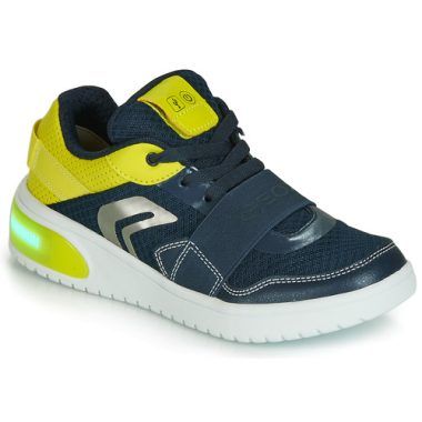 Scarpe Geox J XLED BOY Blu per bambini e ragazzi, modello elegante e alla moda, dotato di luce LED, comode e traspiranti, ideali per ogni occasione. Perfette per attività all'aperto e gioco, assicurano stile e comfort. Disponibili in diverse taglie per garantire la massima vestibilità.
