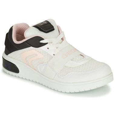 Scarpe Geox per bambini e ragazzi J XLED G. A - MESH+ECOP BOTT in Bianco, perfette per ogni occasione. Design alla moda, comfort eccezionale e tecnologia traspirante, ideali per garantire il massimo benessere durante le attività quotidiane. Acquista ora le scarpe Geox, sinonimo di qualità e stile per il tuo bambino.