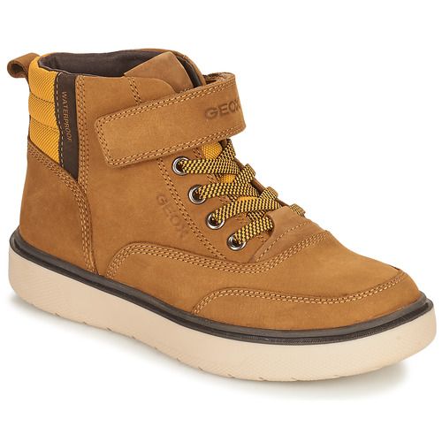 Scarpe bambini ragazzo Geox RIDDOCK WPF Marrone, ideali per la stagione invernale, con design elegante e impermeabile, perfette per garantire comfort e stile. Acquista ora le Geox RIDDOCK WPF per un look alla moda e protettivo.