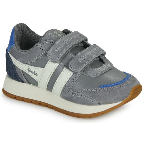 Scarpe Gola bambino ragazzo Austin Pure Strap Grigio, ideale per il comfort e lo stile. Design moderno e pratico, perfette per ogni occasione. Scarpe sportive di alta qualità per bambini, con facile chiusura a strap per una calzata sicura. Acquista ora le Gola Austin Pure Strap per offrire al tuo bambino stile e comodità.