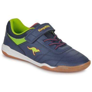 Scarpe bambino ragazzo Kangaroos K-Highyard EV Marine, sneakers stilose e comode per l'uso quotidiano, disponibili in colore blu marino. Ideali per attività sportive e tempo libero, queste scarpe offrono un supporto eccellente e un'ottima traspirabilità. Acquista ora le Kangaroos K-Highyard EV per un look alla moda e comfort garantito.