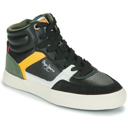 Scarpe bambino ragazzo Pepe Jeans KENTON MASTER BOOT BOY Nero, stivaletti eleganti e resistenti, ideali per ogni occasione. Design moderno e comfort ottimale, perfetti per l'uso quotidiano. Scopri la qualità e lo stile di Pepe Jeans per il tuo bambino!