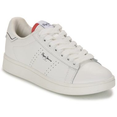 Scarpe bambino ragazzo Pepe Jeans PLAYER BASIC B in bianco, ideali per il tempo libero e l'uso quotidiano. Design moderno e versatile, perfette per abbinamenti casual. Scarpe comode e resistenti, ideali per i ragazzi attivi. Acquista ora le Pepe Jeans Scarpe bambino ragazzo PLAYER BASIC B bianche per un look alla moda.