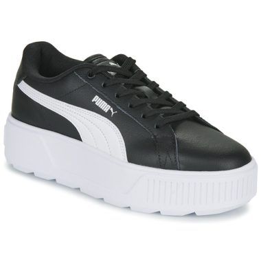 "Scarpe Puma Karmen L Jr Nero per bambini e ragazzi, design moderno e comodo, ideali per attività all'aperto e uso quotidiano. Acquista ora le migliori scarpe sportive per giovani, perfette per ogni avventura e stile di vita attivo."