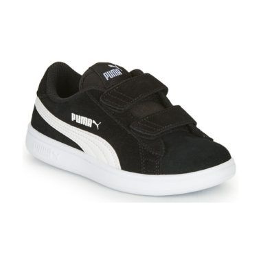 Puma Scarpe bambino ragazzo SMASH Nero - elegante sneakers per ragazzi, ideale per il tempo libero e le attività sportive. Design alla moda con logo Puma, suola resistente e comfort ottimale. Perfette per ogni occasione e facili da abbinare. Disponibili ora!