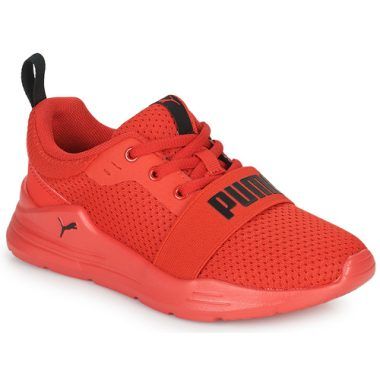 Scarpe bambino ragazzo Puma Wired Run PS Rosso, ideali per comfort e stile, perfette per l'attività sportiva e il tempo libero. Scopri la qualità e il design moderno di queste scarpe Puma, progettate per garantire supporto e traspirabilità durante ogni movimento. Acquista ora il modello Wired Run PS nella vivace colorazione rossa per un look accattivante e dinamico!