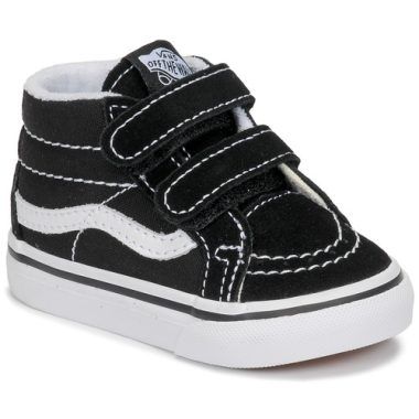 Scarpe bambino ragazzo Vans TD SK8-MID REISSUE V di colore nero, ideali per un look trendy e casual. Queste sneakers Vans offrono comfort e stile, perfette per le attività quotidiane e il tempo libero. Design iconico con dettagli classici, una scelta perfetta per i giovani amanti della moda. Acquista ora le Vans TD SK8-MID REISSUE V Nero per un look alla moda!