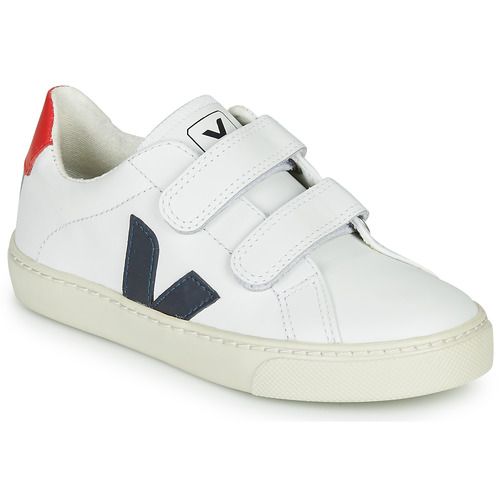 Scarpe Veja per bambini e ragazzi modello SMALL-ESPLAR-VELCRO in colore bianco, caratterizzate da un design moderno e pratico con chiusura in velcro, ideali per un comfort quotidiano e uno stile alla moda. Perfette per le attività all'aperto e per l'uso quotidiano, queste scarpe sono realizzate con materiali sostenibili, rappresentando una scelta ecologica per i piccoli. Acquista ora le Veja Scarpe bambino ragazzo SMALL-ESPLAR-VELCRO Bianco per un look trendy e confortevole!