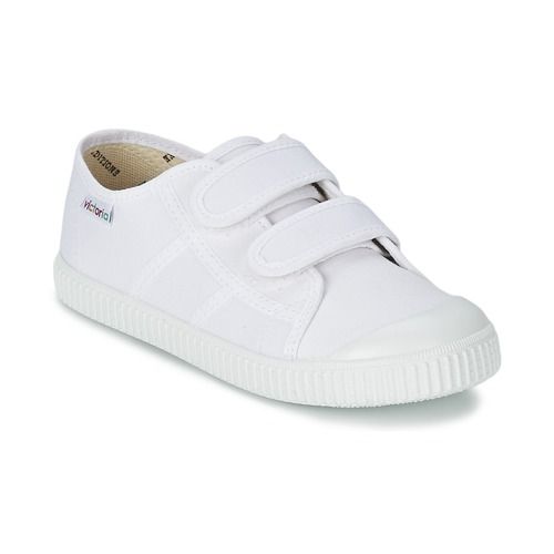 Scarpe Victoria per bambini e ragazzi modello BLUCHER LONA DOS VELCROS in colour bianco, perfette per l'uso quotidiano e il comfort. Ideali per la stagione, queste scarpe dal design moderno offrono un'ottima vestibilità grazie ai pratici velcros, assicurando stile e facilità di calzata. Scopri la qualità delle scarpe Victoria, perfette per ogni occasione.