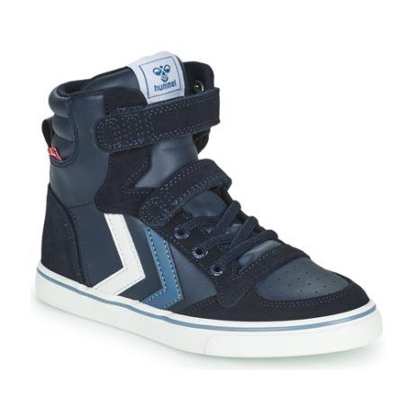 Scarpe bambino ragazzo hummel SLIMMER STADIL JR Blu, stile moderno e comfort ottimale per giovani avventurieri. Ideali per ogni occasione, queste scarpe offrono supporto e facilità di movimento, perfette per attività sportive e tempo libero. Acquista ora e scopri il perfetto equilibrio tra moda e funzionalità.