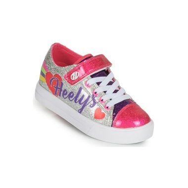 Scarpe con rotelle ragazza Heelys SNAZZY X2 Argento, perfette per divertirsi e muoversi con stile. Design moderno e accattivante, ideali per sperimentare acrobazie e andare a scuola. Comfort e qualità garantiti, perfette per le giovani trendsetter. Acquista ora le Heelys SNAZZY X2 Argento per un'esperienza unica di mobilità!