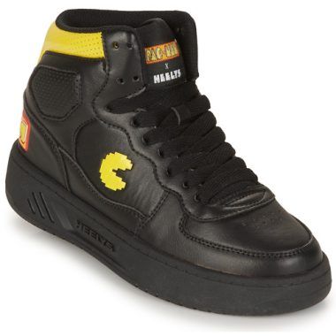 Heelys Scarpe con rotelle ragazzo RESERVE EX PACMAN Nero, sneakers innovative con rotelle integrate per un'esperienza di skate unica. Design accattivante ispirato a Pac-Man, perfetto per ragazzi attivi. Ideali per passeggiate, skatepark e divertimento all'aperto. Acquista ora le Heelys per un mix di stile e avventura!