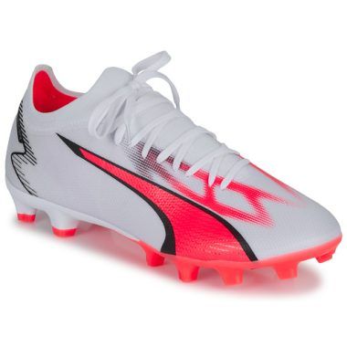 Scarpe da calcio uomo Puma ULTRA MATCH FG/AG in bianco, ideali per performance elevate. Design moderno e leggero, queste scarpe da sport offrono una presa eccezionale su terreni in erba naturale e artificiale. Scegli Puma per il tuo gioco e migliora la tua performance in campo con le scarpe da calcio ULTRA MATCH FG/AG.