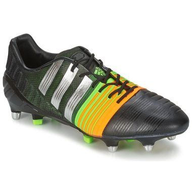 Scarpe da calcio uomo adidas NITROCHARGE 1.0 SG nere, ideali per prestazioni ottimali sul campo. Design innovativo e comfort superiori. Perfette per atleti che cercano massima stabilità e supporto. Acquista ora le migliori scarpe da sport adidas per calciatori!