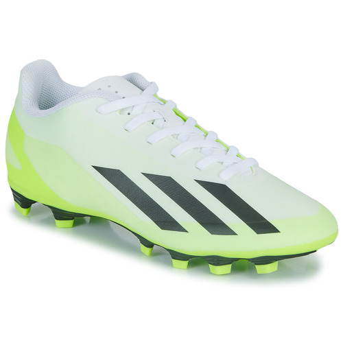 adidas football X CRAZYFAST.4 FxG White Sports Shoes Men s football boots