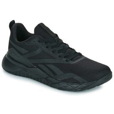 Scarpe da fitness uomo Reebok Sport NFX TRAINER in nero, ideali per allenamenti e attività sportive. Design moderno e comfort eccezionale, perfette per migliorare le performance in palestra. Acquista le Reebok Sport NFX TRAINER per un'ottima ammortizzazione e supporto durante il tuo workout.