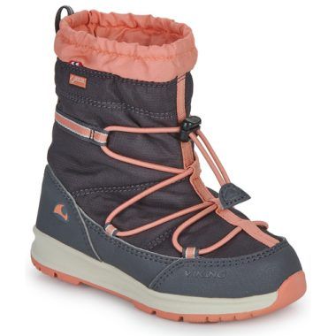 Scarpe da neve bambina ragazza VIKING FOOTWEAR Oksval High GTX Warm Grigio, ideali per le avventure invernali. Queste scarpe offrono comfort, calore e una protezione impermeabile, perfette per la neve e il freddo. Design elegante e resistente, adatte per ogni occasione all'aperto. Perfette per garantire sicurezza e stile durante l'inverno.