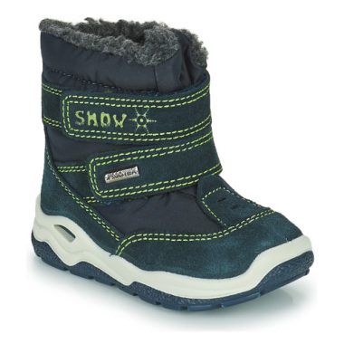 Scarpe da neve bambino ragazzo Citrouille et Compagnie POUDOU Blu, perfette per l'inverno, con design resistente e stili accattivanti, ideali per affrontare la neve e tenere i piedi al caldo. Altamente raccomandate per la loro qualità e comfort, queste scarpe sono un must-have per ogni piccolo avventuriero.
