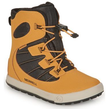 Immagine di Merrell Scarpe da neve bambino ragazzo SNOWBANK Marrone, design resistente e impermeabile, perfette per affrontare l'inverno con stile e comfort. Ideali per attività all'aperto e giochi sulla neve, offrono supporto e aderenza, rendendole la scelta perfetta per i più piccoli.