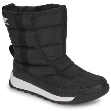 Scarpe da neve bambino ragazzo Sorel YOUTH WHITNEY II PUFFY MID WP Nero, ideali per affrontare l'inverno con stile e comfort. Queste scarpe impermeabili offrono calore, trazione e supporto per le avventure all'aperto. Acquista ora per garantire comfort e protezione ai piedi del tuo bambino durante le giornate snowy!
