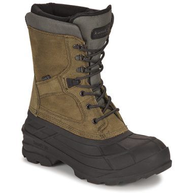 Scarpe da neve KAMIK NATION PLUS Kaki per uomo, ideali per affrontare gli ambienti invernali con comfort e stile. Queste scarpe offrono un'ottima protezione dal freddo e dalla neve, garantendo una calzata sicura e una suola antiscivolo per una migliore aderenza. Perfette per escursioni in montagna o attività all'aperto in condizioni climatiche avverse. Acquista ora le KAMIK NATION PLUS Kaki e goditi l'inverno!
