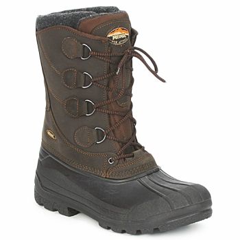 Scarpe da neve uomo Meindl SÖLDEN in marrone, ideali per affrontare inverni rigidi. Design robusto e confortevole, perfette per escursioni sulla neve e attività all'aperto. Suola antiscivolo per una trazione ottimale. Acquista ora le Meindl SÖLDEN marrone e preparati ad affrontare qualsiasi avventura invernale!