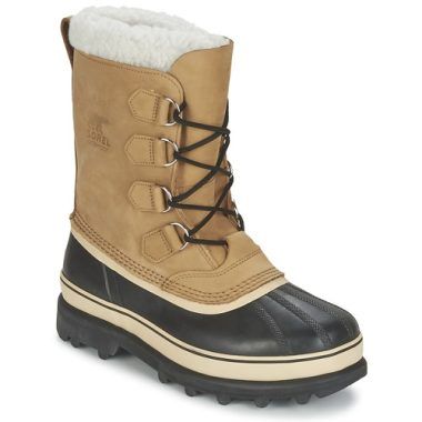 Scarpe da neve uomo Sorel CARIBOU Marrone, ideali per affrontare l'inverno con stile e comfort. Realizzate in materiali resistenti, offrono calore e impermeabilità, perfette per attività all'aperto. Design robusto e suola antiscivolo, ottime per la neve e condizioni climatiche avverse. Perfette per escursioni, passeggiate e uso quotidiano in inverno.