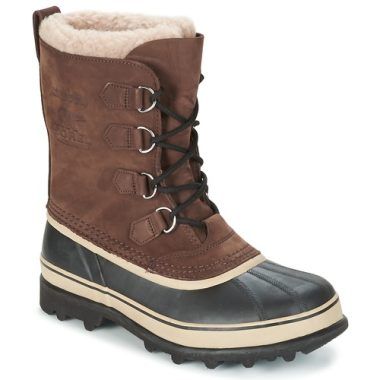 Scarpe da neve Uomo Sorel CARIBOU Marrone, ideali per affrontare inverni rigidi. Queste robuste scarpe offrono comfort e isolamento eccellenti, perfette per escursioni sulla neve e attività all'aperto. Design classico e versatile, perfette da abbinare a qualsiasi outfit invernale. Acquista ora per garantire calore e stile durante la stagione fredda!