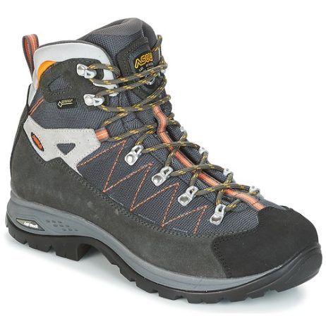 Scarpe da trekking uomo Asolo FINDER GV MM in grigio, progettate per garantire comfort e stabilità durante le escursioni. Queste scarpe robuste offrono una suola antiscivolo ideale per qualsiasi itinerario. Perfette per gli amanti dell'outdoor, offrono un design elegante e funzionale, rendendole un must-have per gli appassionati di trekking.