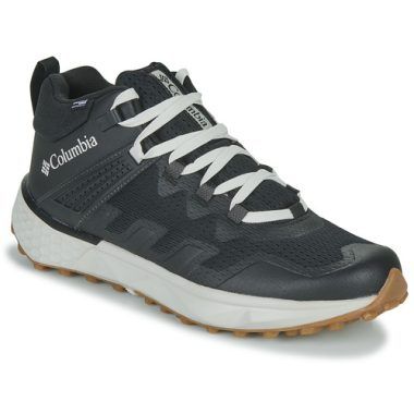 Scarpe da trekking uomo Columbia FACET 75 MID OUTDRY in nero, ideali per escursioni e attività all'aperto. Comfort e impermeabilità garantita, perfette per affrontare qualsiasi terreno. Acquista ora per un'avventura outdoor senza compromessi.