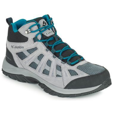 Scarpe da trekking Uomo Columbia REDMOND III MID WATERPROOF Grigio, ideali per escursioni e attività all'aperto. Comfort e resistenza all'acqua per un'esperienza unica nella natura. Perfette per ogni avventura.