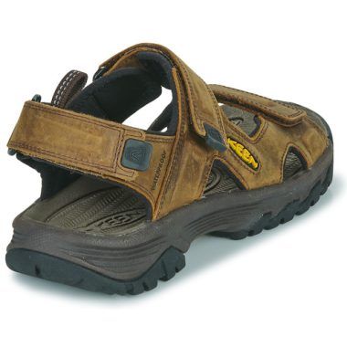 Scarpe da trekking uomo Keen TARGHEE III OPEN TOE SANDAL in marrone, ideali per escursioni estive e attività all'aperto. Comfort e supporto eccezionali per ogni avventura. Acquista ora le migliori scarpe da trekking per uomini.