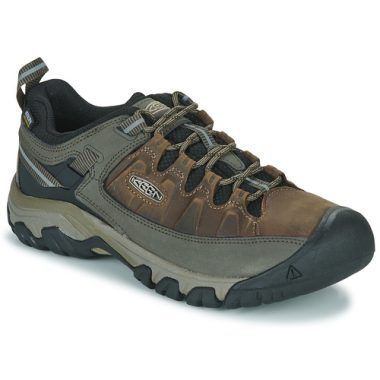 Scarpe da trekking uomo Keen TARGHEE III WP marrone, perfette per avventure all'aperto. Realizzate con materiali di alta qualità, offrono comfort, resistenza e impermeabilità. Ideali per escursioni, trekking e attività all'aria aperta. Acquista ora le Keen TARGHEE III WP marroni per un'esperienza di trekking senza compromessi.