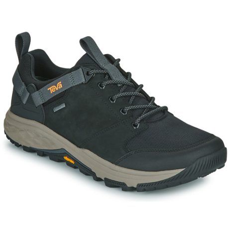 Scarpe da trekking uomo Teva Grandview GTX Low in Nero, ideali per escursioni all'aperto, impermeabili e leggere, con suola antiscivolo per una presa ottimale. Perfette per avventure in montagna e uso quotidiano.