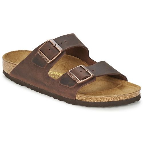Ciabatta uomo Birkenstock ARIZONA in marrone, caratterizzata da un design classico e comodo. Realizzata con materiali di alta qualità, offre un'ottima traspirabilità e supporto per il piede. Perfetta per un look casual e rilassato, ideale per ogni occasione. Compra ora le ciabatte Birkenstock ARIZONA Marrone e scopri il massimo del comfort!