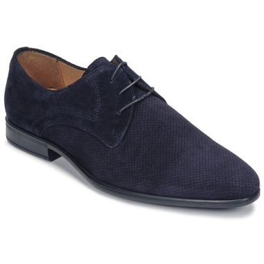 Scarpe uomo Brett & Sons 4574-CROUTE-MARINE, derby in pelle color marine, eleganti e versatili, ideali per ogni occasione. Acquista online il tuo paio di scarpe Brett & Sons per uno stile raffinato e comfort duraturo.