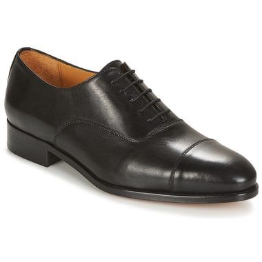 Scarpe Derby Uomo Brett & Sons FENOZEO in color Nero, eleganti e versatili, ideali per ogni occasione. Realizzate con materiali di alta qualità, queste scarpe offrono comfort e stile. Perfette per l'uomo moderno che cerca un look raffinato. Disponibili ora per l'acquisto online.