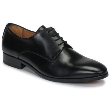 Scarpe Derby Uomo Brett & Sons POLIFE in colore Nero, eleganti e versatili, ideali per ogni occasione. Design raffinato e materiali di alta qualità per garantire comfort e stile. Perfette per outfit formali e casual. Aggiungi un tocco di classe al tuo guardaroba con le Derby Brett & Sons POLIFE.
