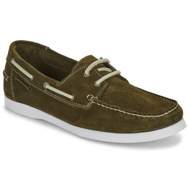 Scarpe da barca Uomo Carlington BORSI in color Kaki, caratterizzate da un design elegante e casual, perfette per un look raffinato e versatile. Ideali per l'estate, queste scarpe offrono comfort e stile, perfette per le occasioni all'aperto e per un outfit quotidiano. Acquista ora le Carlington BORSI Kaki per un'eleganza senza tempo.